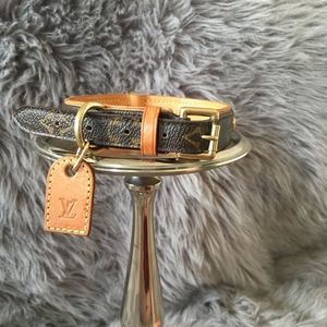 Louis Vuitton Dog Collar